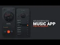 Create A Music Player Using HTML CSS JavaScript Neumorphism Effect Music App Design Music App