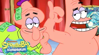 SpongeBob | 1 Stunde lang ist Patrick ein echter Star ⭐️ | SpongeBob Schwammkopf
