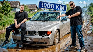 1000км на ВЗОРВАННОМ БУМЕРЕ с БУЛКИНЫМ!