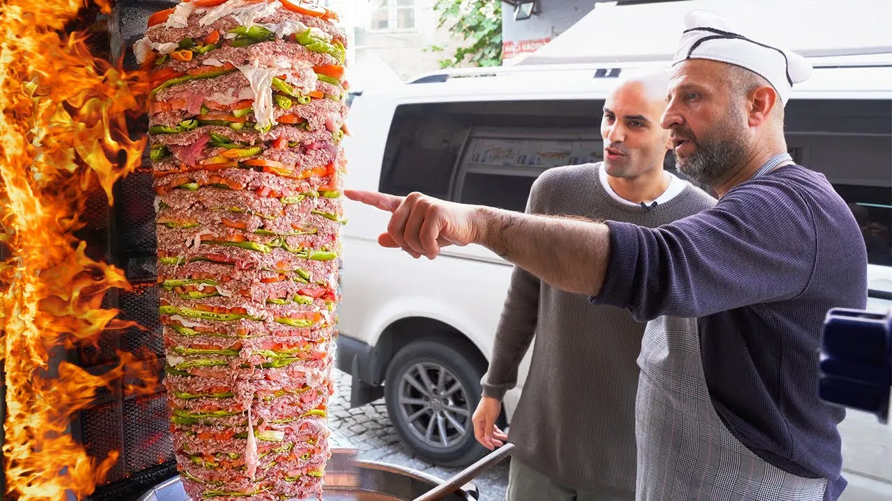 GOD LEVEL STREET FOOD IN TURKEY | MAKING DONER KEBAB + HUGE STREET FOOD TOUR OF ISTANBUL