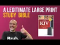 KJV Study Bible - REALLY Large Print