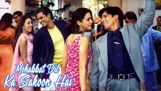 Mohabbat Dil ka sukoon hai 90's Evergreen Hindi Songs 💗Alka Yagnik,Udit Narayan, Kumar Sanu Songs