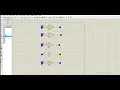 Basic Logic gates Simulation using Proteus