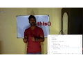 constructor chaining in java this overview part2 uses of this keyword