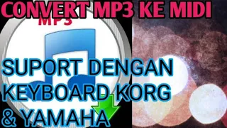 convert MP3 ke MIDI/WAV-convert MP3 to MIDI / WAV