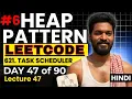 Day Task Scheduler Explained Max Heap Cooldown Queue LeetCode 621 GFG