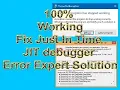 Fix Just In Time JIT debugger Error Expert Solution
