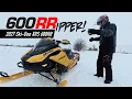 600RRipper 2027 Ski Doo First Test Ride Ski-Doo MXZ XRS 20th Anniversary 600RR