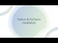 Python Pycharm Installation Programming Tutorial Day