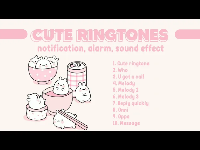 Download MP3 CUTE KOREAN RINGTONES, NOTIFICATIONS, SOUND EFFECT, ALARM