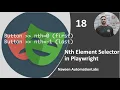 - Nth Element Selector in Playwright Playwright with Java