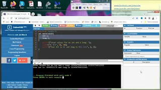 C Programming Integer Vs Long Integer