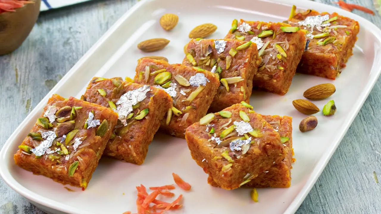 Gajar KI Barfi Recipe By SooperChef