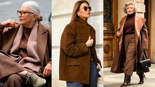 Why Brown Is the Ultimate Chic Color of 2025 | Effortlessly Stylish Looks for Women Over 60