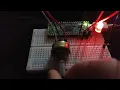 Demo Raspberry Pi Pico PWM Control LED Brightness with Variable resistor