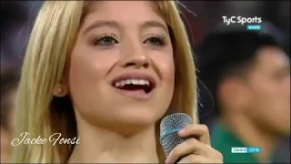 Karol Sevilla Sings The National Anthem Of Mexico 20 11 2018 