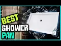 Best Shower Pans in 2026 - Top 5 Review Barrier Free Shower Base 2 PVC Drain