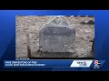 Historic gravestone restored revealing a long-hidden Boston story