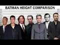 Batman Height Comparison