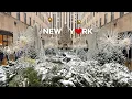 Download Lagu [4K]🇺🇸 White Christmas Eve in New York City🎄❄️☃️🎁: 5th \u0026 6th Ave, Dec.24 2024