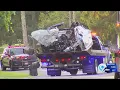 Two dead after car hit tree in overnight DeWitt crash police say