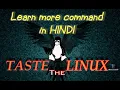 LINUX Commands Basic Linux Commands Linux Tutorials for Beginners - more command TASTETHELINUX