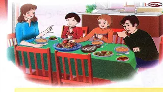 نص فهم المنطوق للسنة الثالثة الجيل الثاني حول مائدة الطعام 