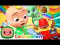 Download Lagu JJ's Clean Up Song 🧹 Clean and Tidy with Magic Mr. Vacuum | CoComelon JJ's Animal Time