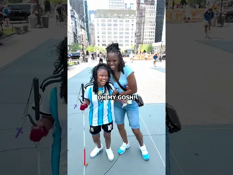 We SURPRISED her to the FIFA WORLD CUP FINALS 🤯❤️