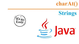 Java Strings charAt method
