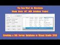 Visual Studio 2019 VB NET The Easy Way How to Connect to SQL Server database file mdf