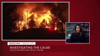 Investigating the cause Xcel Energy says downed power lines not to blame for Marshall Fire