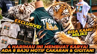 KARYA CIPTAAN HARIMAU! BAJU INI MEMILIKI CAKARAN DAN G1G1TAN ASLI HARIMAU!