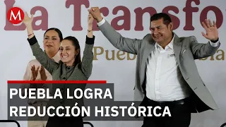Alejandro Armenta destaca avances en Puebla y señala los retos del gobierno de Sheinbaum