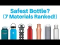What is the Safest Water Bottle Material and Which Type Should You Buy