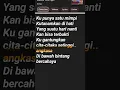 Lagu lirik lagu satu mimpi