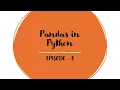 Learn Python Pandas in 10 Min Creating Data Frame Read Access Modify Save Handle Missing Data