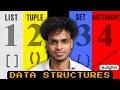 Python Data Structures Explained List vs Tuple vs Set vs Dictionary Python Tamil