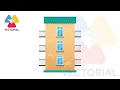 How to Draw a BUILDING Step by Step - Illustrator Tutorial
