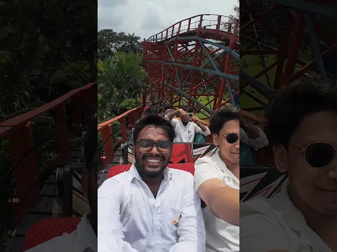 Roller Coaster 🎢 | nicco park | #rollercoaster #shorts