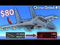 I Tried Grinding China With an OVERPOWERED 80 Plane China Grind Su-30MKK