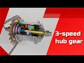 Download Lagu How does a 3-speed internal-gear hub work? | design and operation simply explained