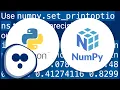 Pretty-print a NumPy array without scientific notation and with given precision