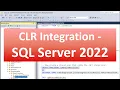 CLR Integration in SQL Server 2022