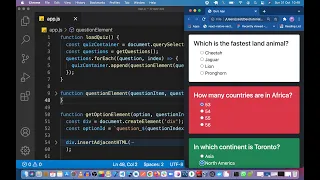 JavaScript - Build a Quiz App With JS