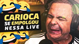 CARIOCA PASSA DO PONTO NA LIVE!