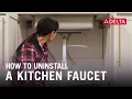 How to Uninstall a Kitchen Faucet