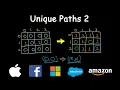 Unique Paths 2 Dynamic Programming Leetcode
