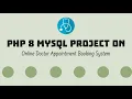 PHP 8 MySQL Project on Online Doctor Appointment Booking System