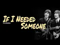If I Needed Someone Guitar Chords Acoustic Cover George Harrison The Beatles